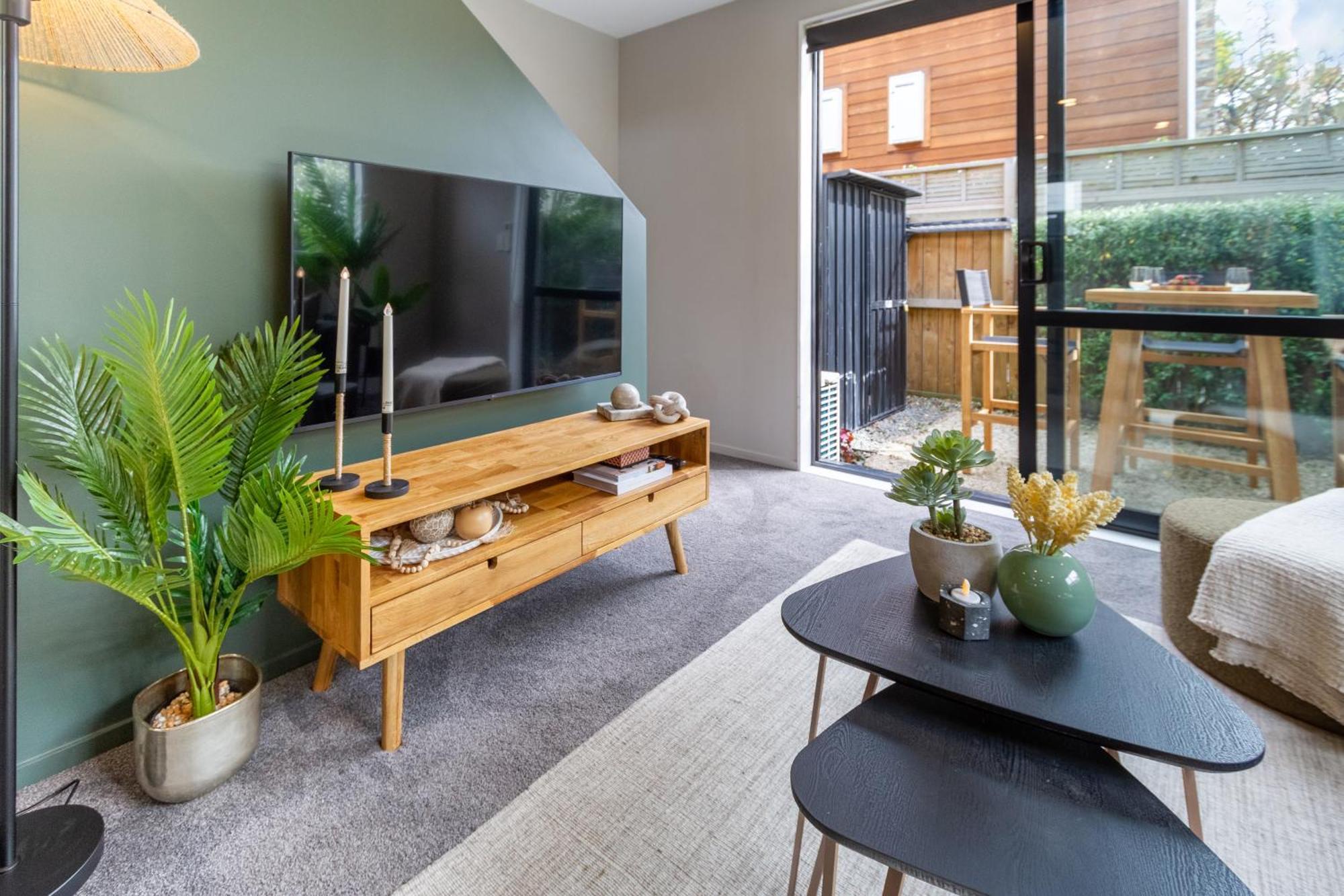 Latimer Square Luxe: 1Br W/ Sofa Bed Christchurch Zewnętrze zdjęcie