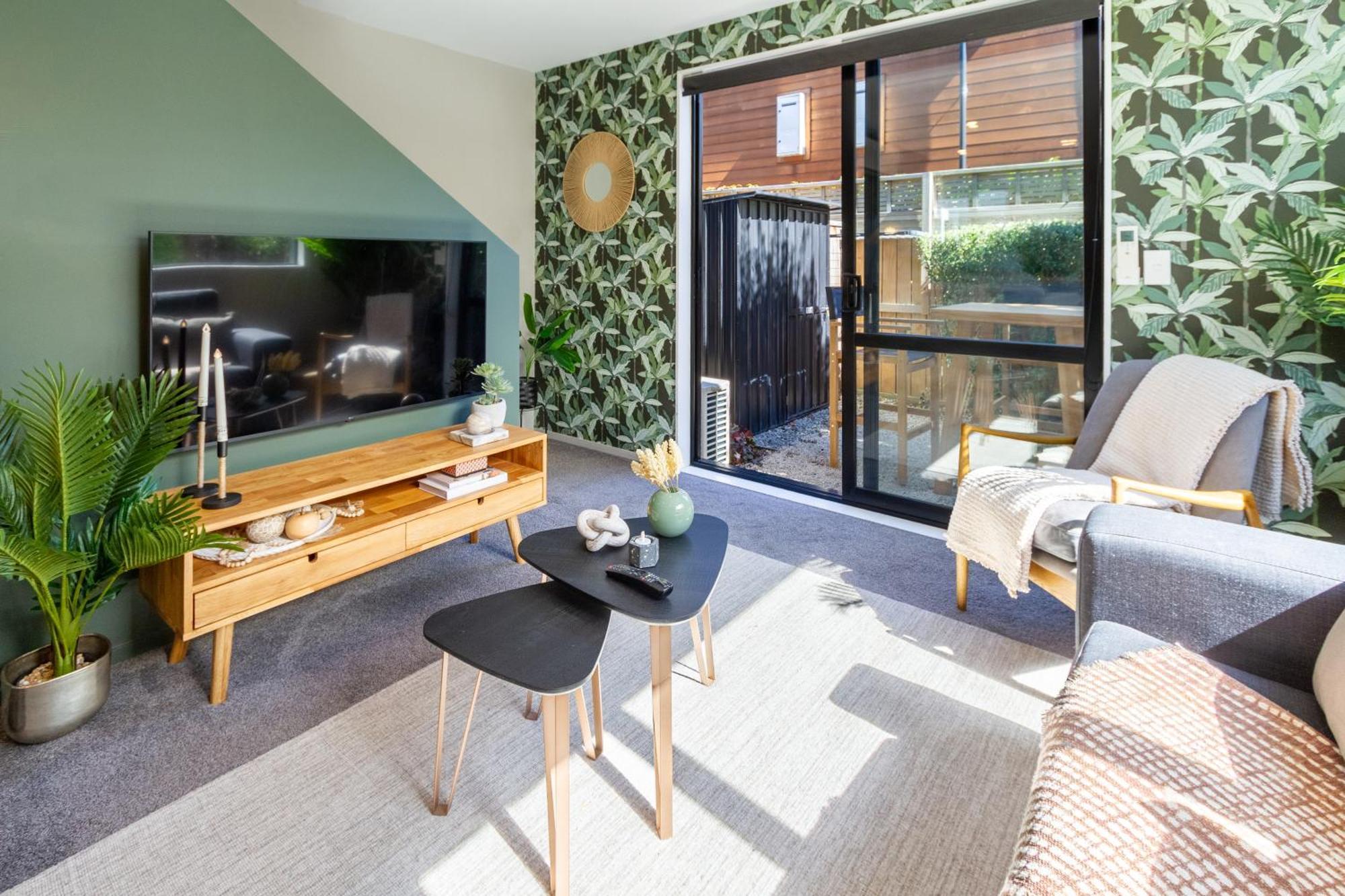Latimer Square Luxe: 1Br W/ Sofa Bed Christchurch Zewnętrze zdjęcie