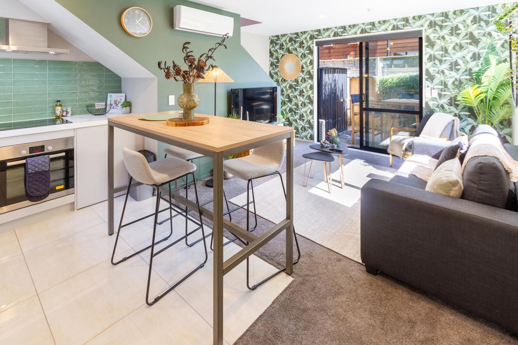 Latimer Square Luxe: 1Br W/ Sofa Bed Christchurch Zewnętrze zdjęcie